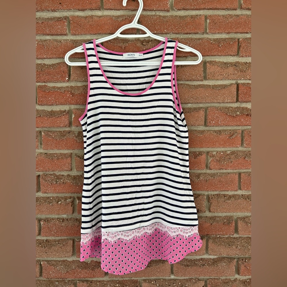 Ricki’s XS striped tunic tank